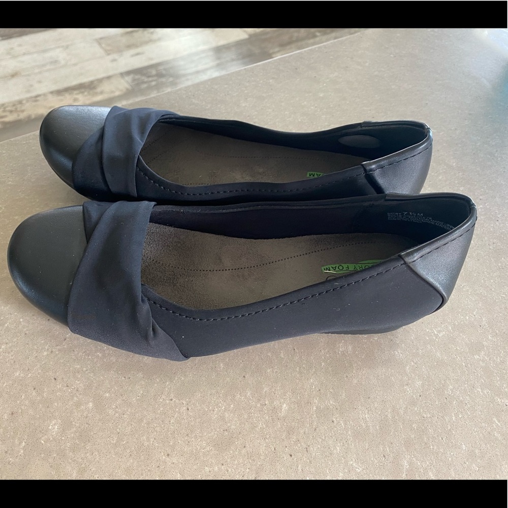 Black flats